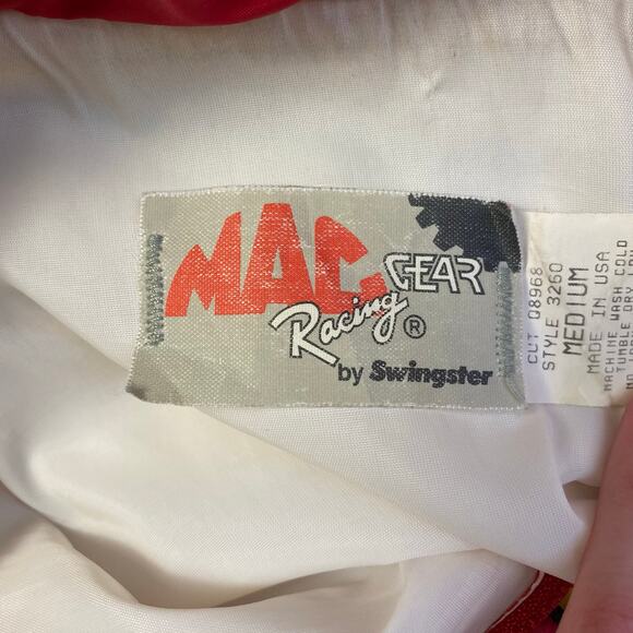 MAC Racing Gear by Swingster Vintage Mac Tools Racing Jacket Size M - Picture 2 of 15